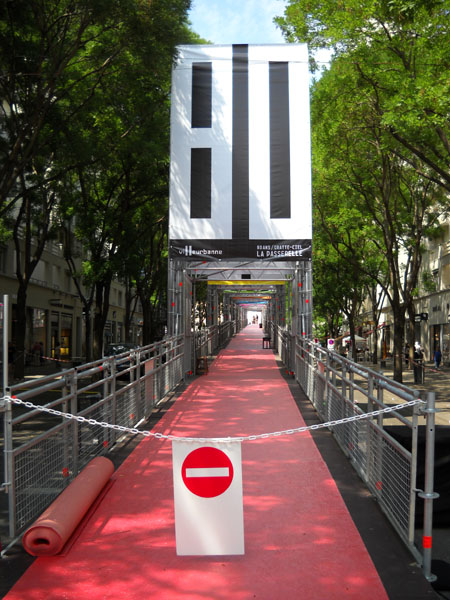 passerelle entré